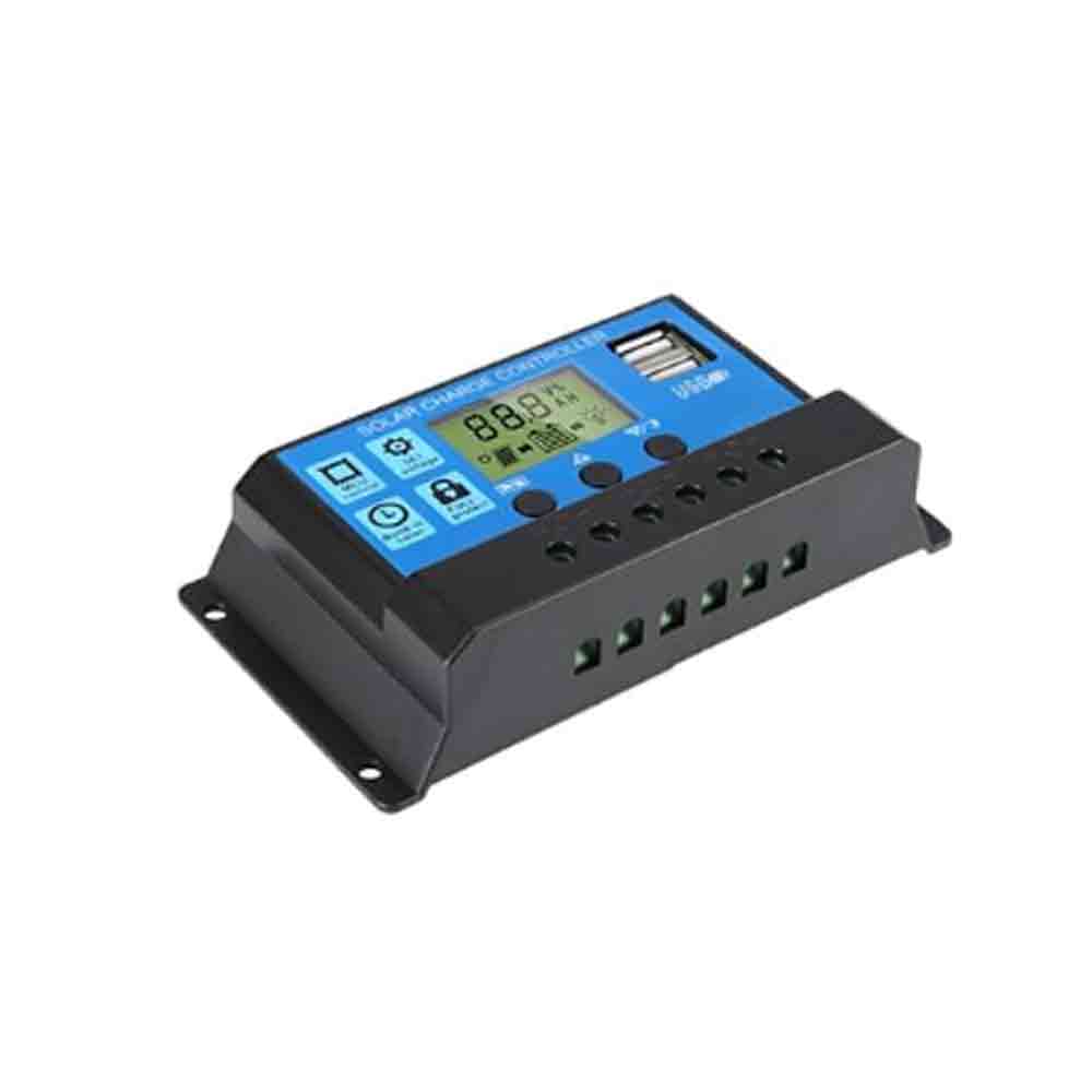 Anern 30A Solar Charge Controller 12V/24V