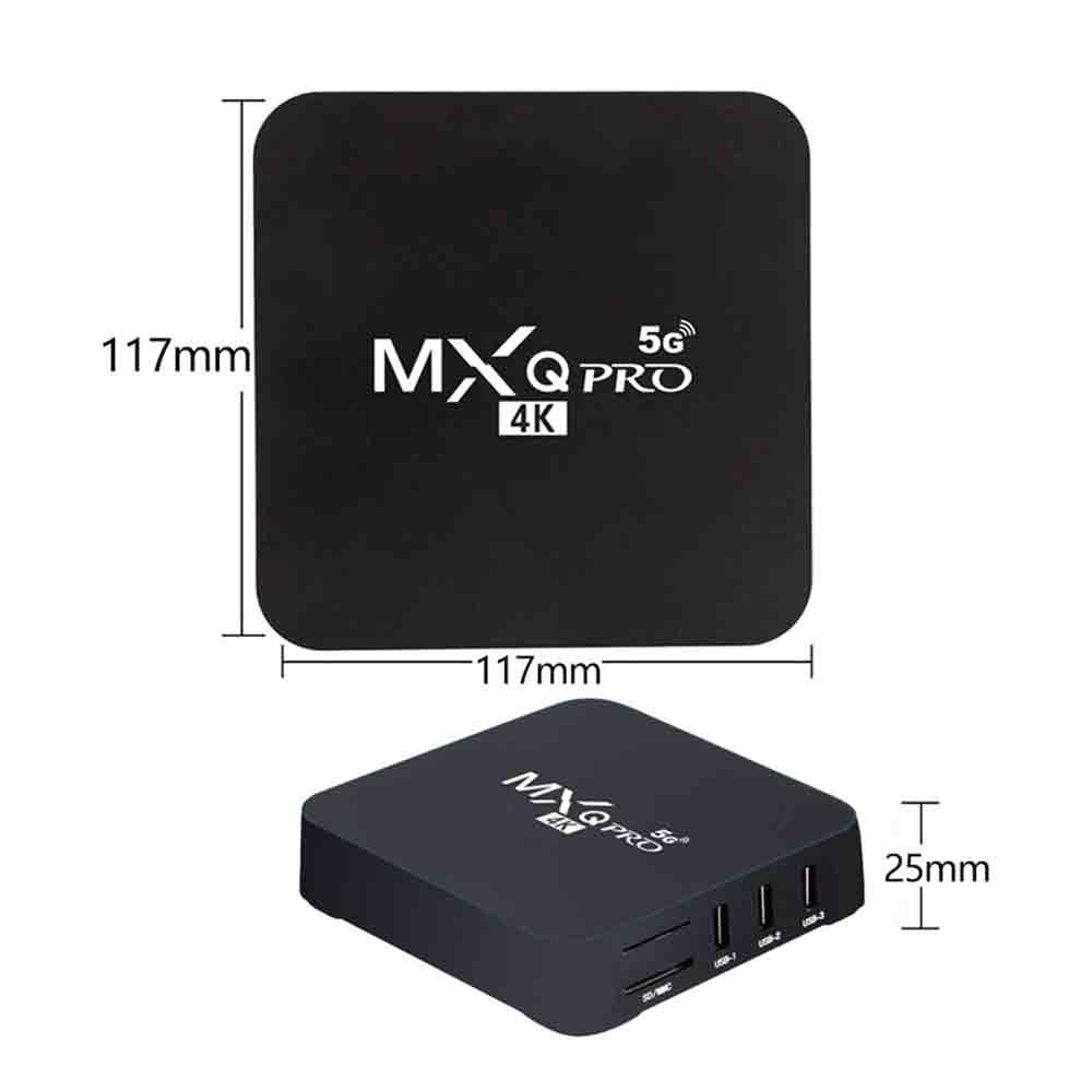 MXQ PRO 4K Android TV Box 1Gb Ram 8Gb Rom