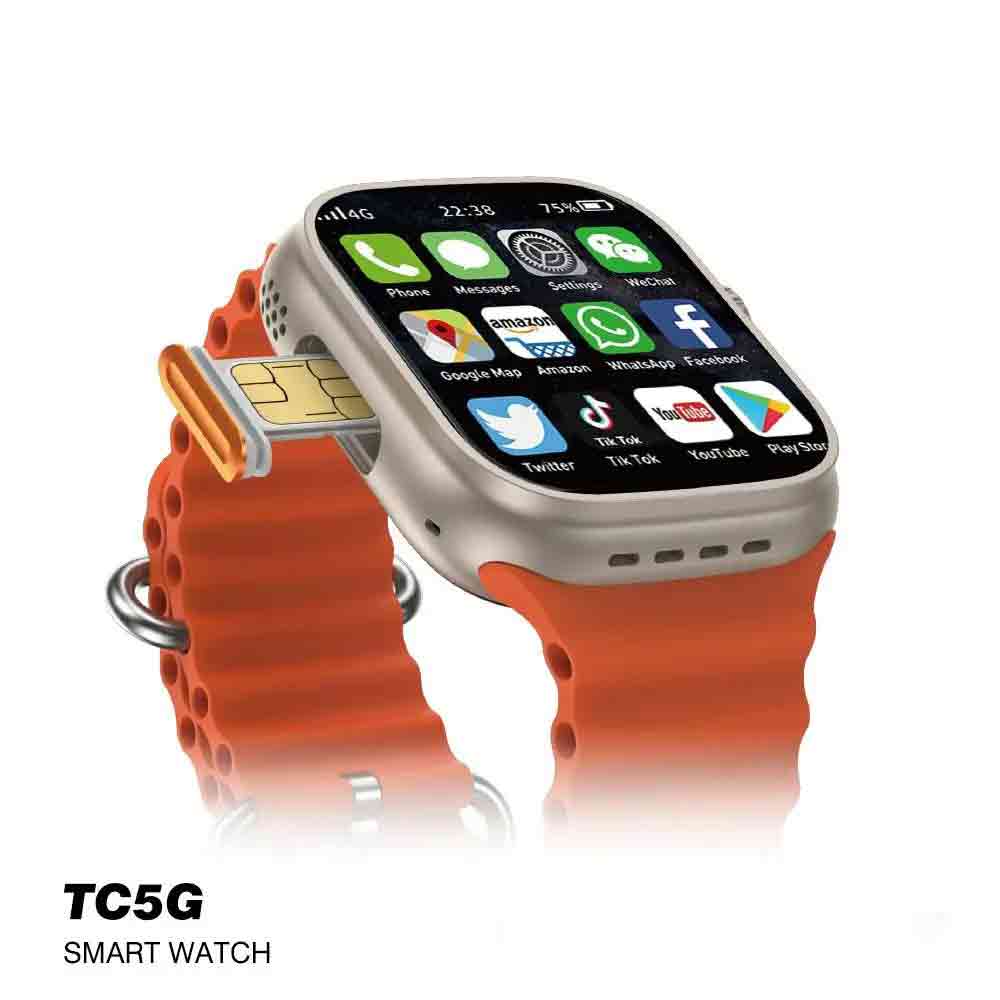 Telzeal TC5G Sim Android Smart Watch 4 / 64